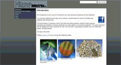 Desktop Screenshot of kerfindustries.com